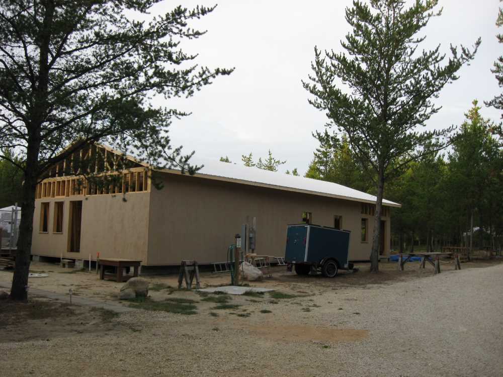 Naturist Legacy History: Gallery 43/07...Roof sheathing and metal roofing