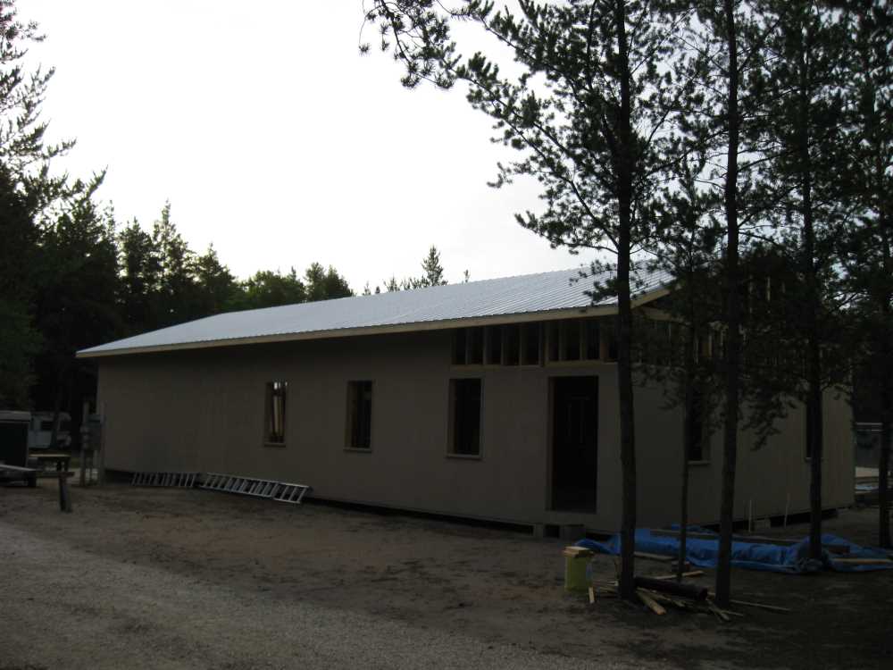 Naturist Legacy History: Gallery 43/08...Roof sheathing and metal roofing