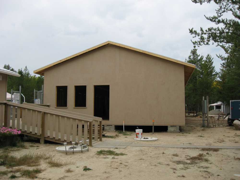 Naturist Legacy History: Gallery 43/13...Roof sheathing and metal roofing