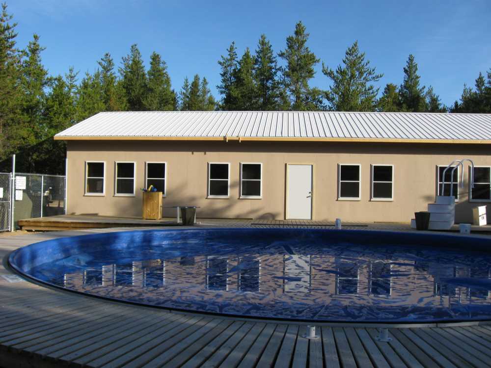 Naturist Legacy History: Gallery 44/03...Doors, windows, soffit installed