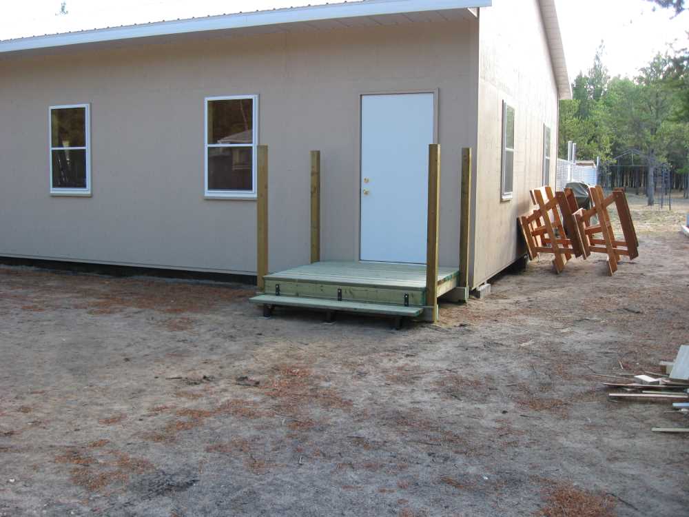 Naturist Legacy History: Gallery 45/11...Interior walls framed, decks built