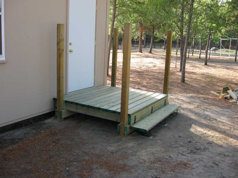 Naturist Legacy History: Gallery 45/12...Interior walls framed, decks built