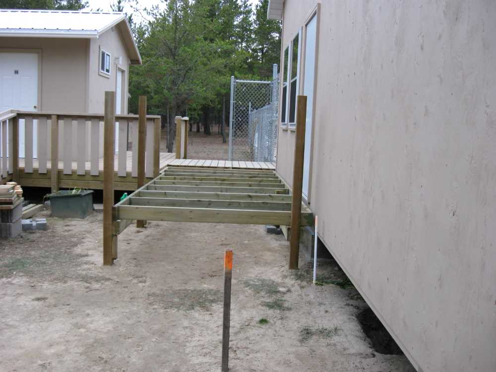 Naturist Legacy History: Gallery 45/13...Interior walls framed, decks built