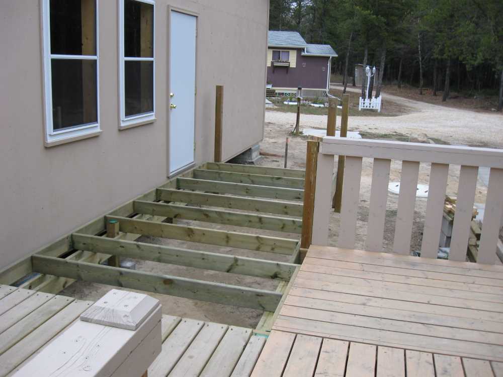 Naturist Legacy History: Gallery 45/15...Interior walls framed, decks built