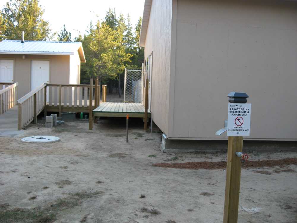Naturist Legacy History: Gallery 45/16...Interior walls framed, decks built