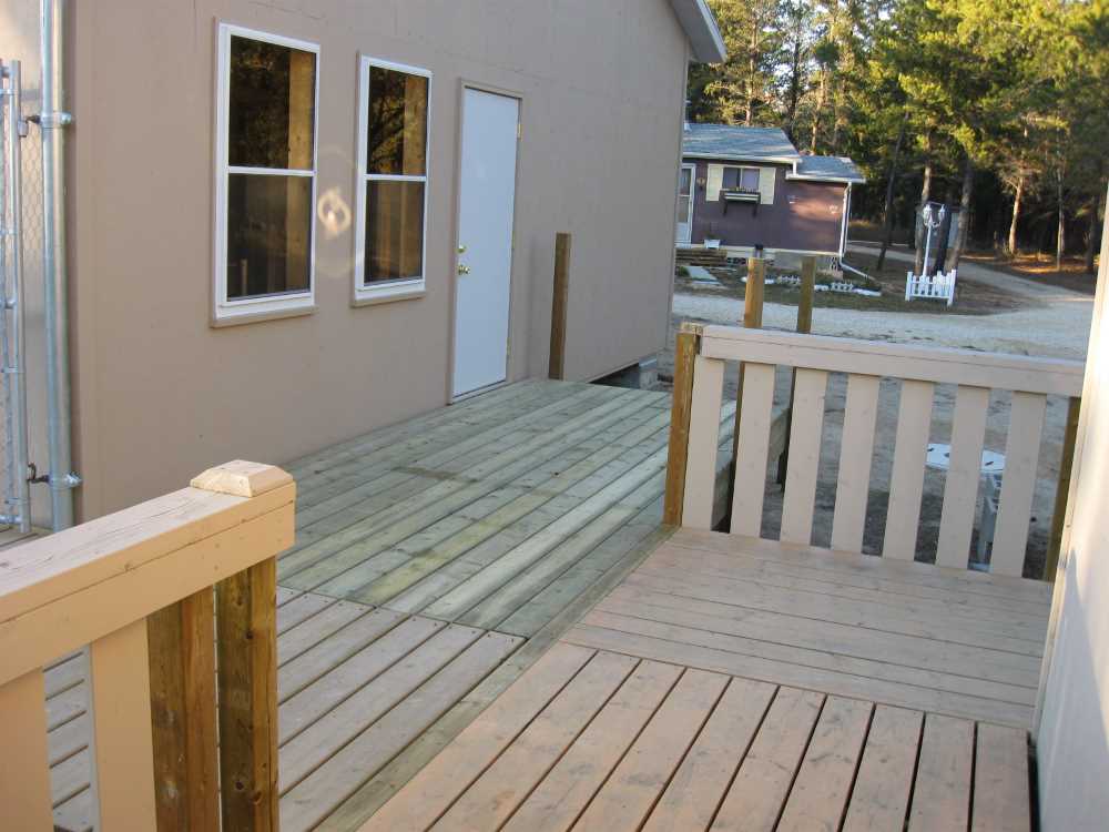 Naturist Legacy History: Gallery 45/18...Interior walls framed, decks built