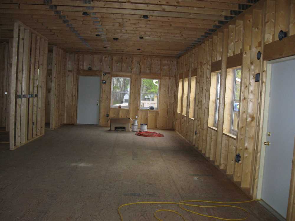 Naturist Legacy History: Gallery 47/02...Electrical, plumbing roughed in