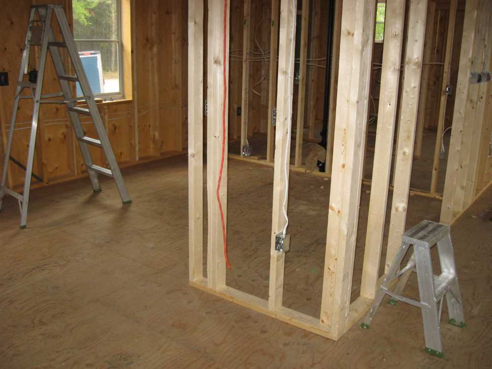 Naturist Legacy History: Gallery 47/11...Electrical, plumbing roughed in