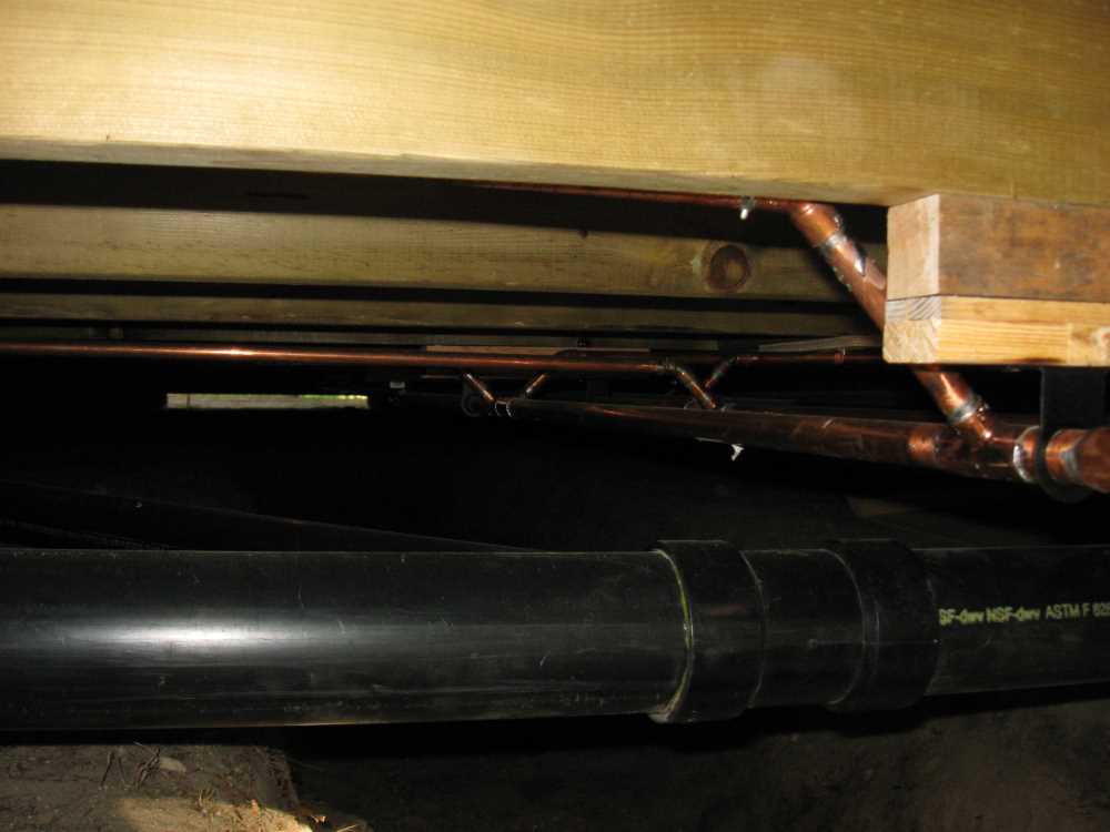 Naturist Legacy History: Gallery 47/19...Electrical, plumbing roughed in