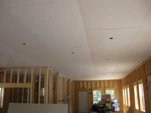 Naturist Legacy History: Gallery 48/07...Insulation, vapour barrier, drywall